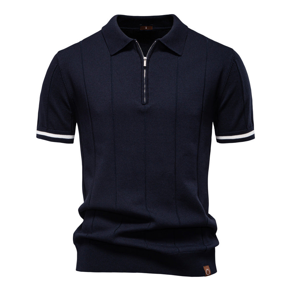 Herren Woll-Poloshirt