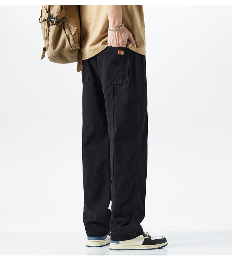 UrbanStoff | Baumwoll Freizeithose mit Fleecefutter