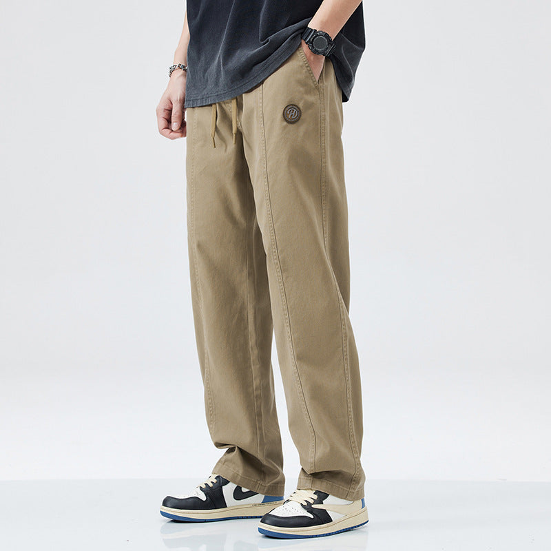 UrbanStoff | Baumwoll Freizeithose mit Fleecefutter
