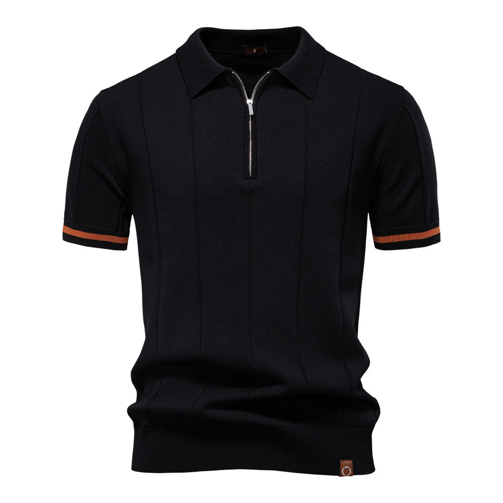 Herren Woll-Poloshirt