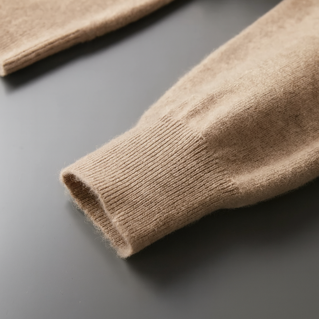 Gemütlicher Strick-Hoodie