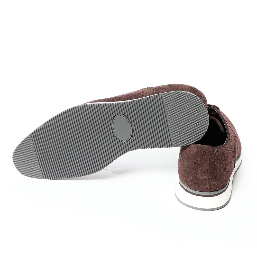 Elegante Wildleder Oxfordschuhe