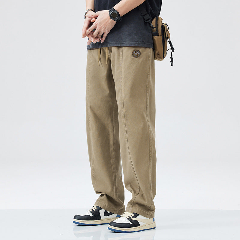 UrbanStoff | Baumwoll Freizeithose mit Fleecefutter