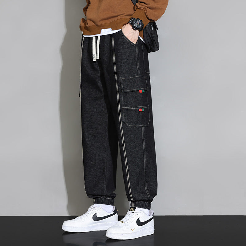 Retro Cargo Jeans Jogginghose