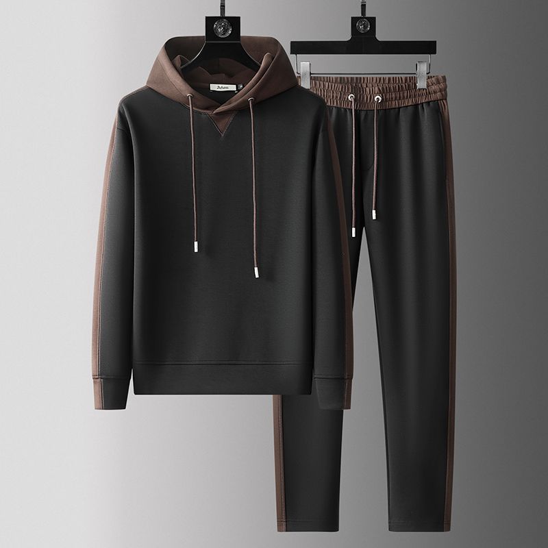 UrbanStoff | Patchwork Hoodie Jogginganzug Herren