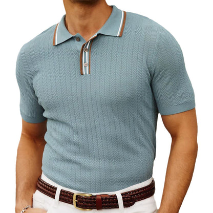 SimpleFit Strick-T-Shirt