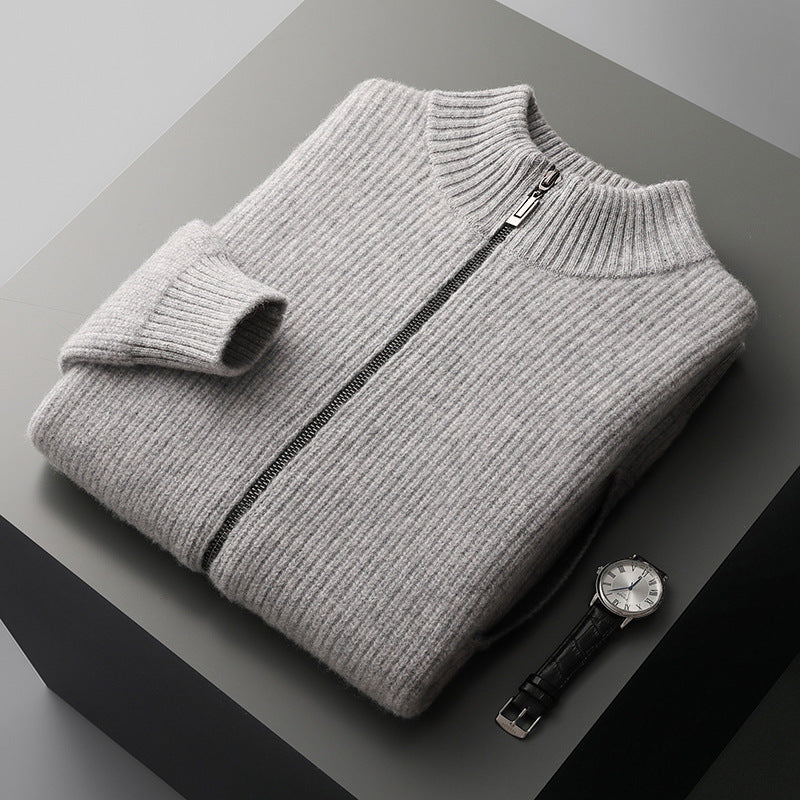 Herren Strickjacke aus Wolle