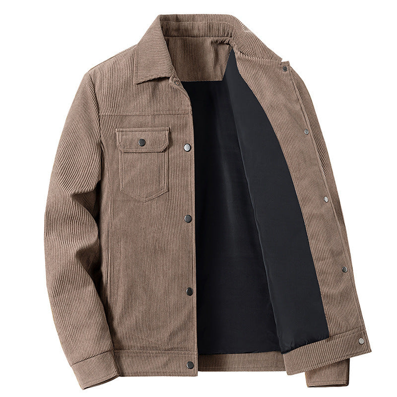 Cordjacke Freizeit Herbst Winter