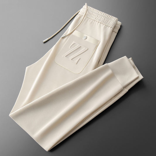 UrbanStoff | Sportliche Jogpants mit Stickerei