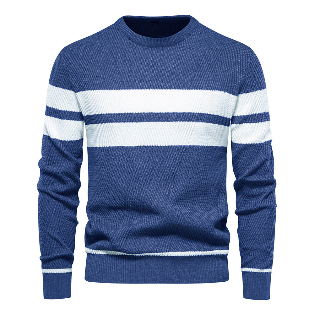 Herren Streifenpullover
