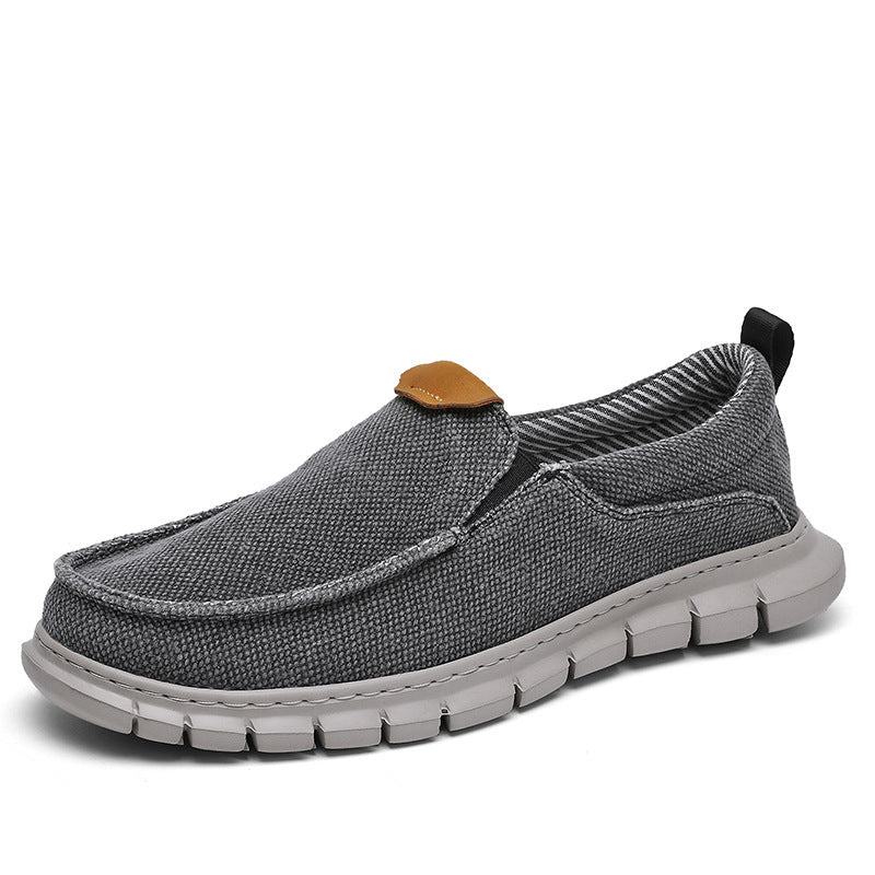 Herren Übergröße Canvas Slipper