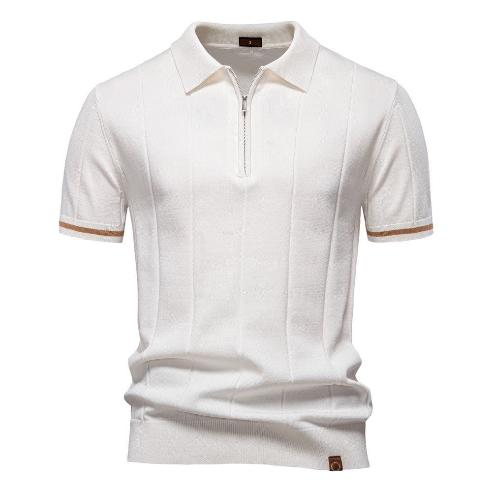 Herren Woll-Poloshirt