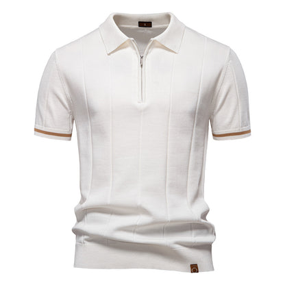 Herren Woll-Poloshirt