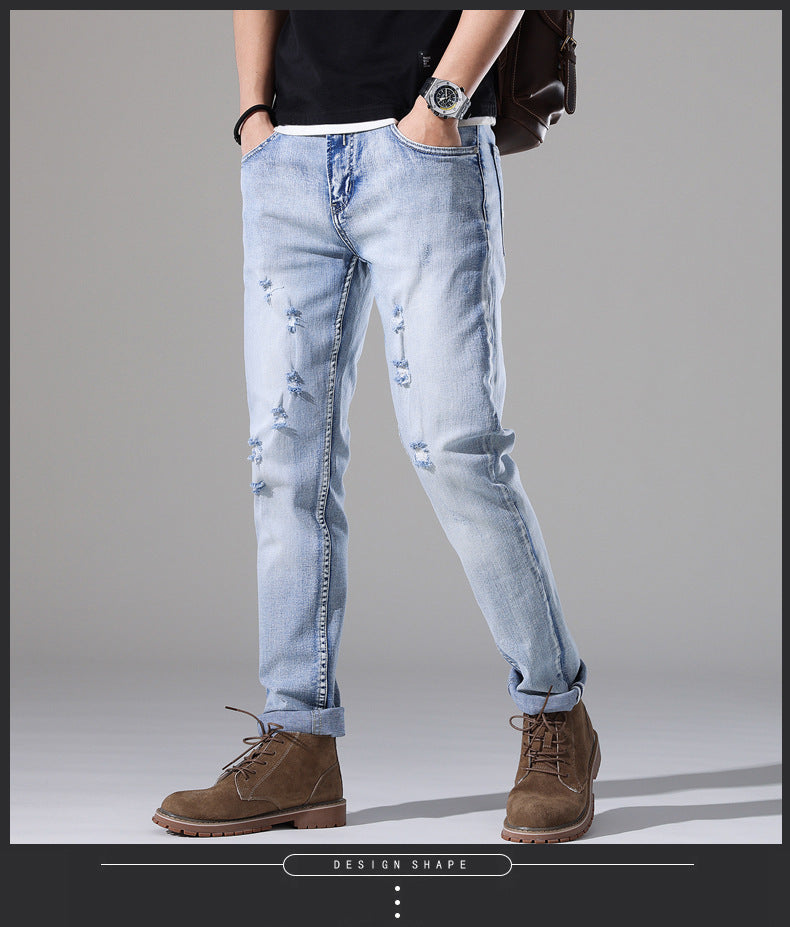 UrbanStoff | Slim-Fit Ripped-Jeans