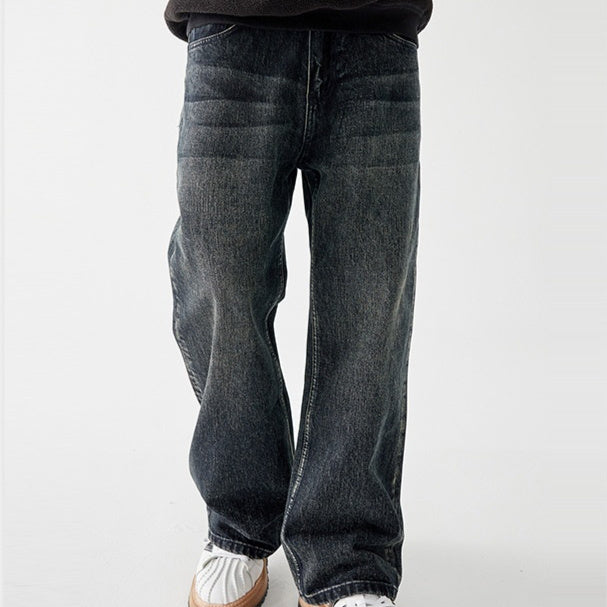 UrbanStoff | Skinny Hose mit mittlerem Bund