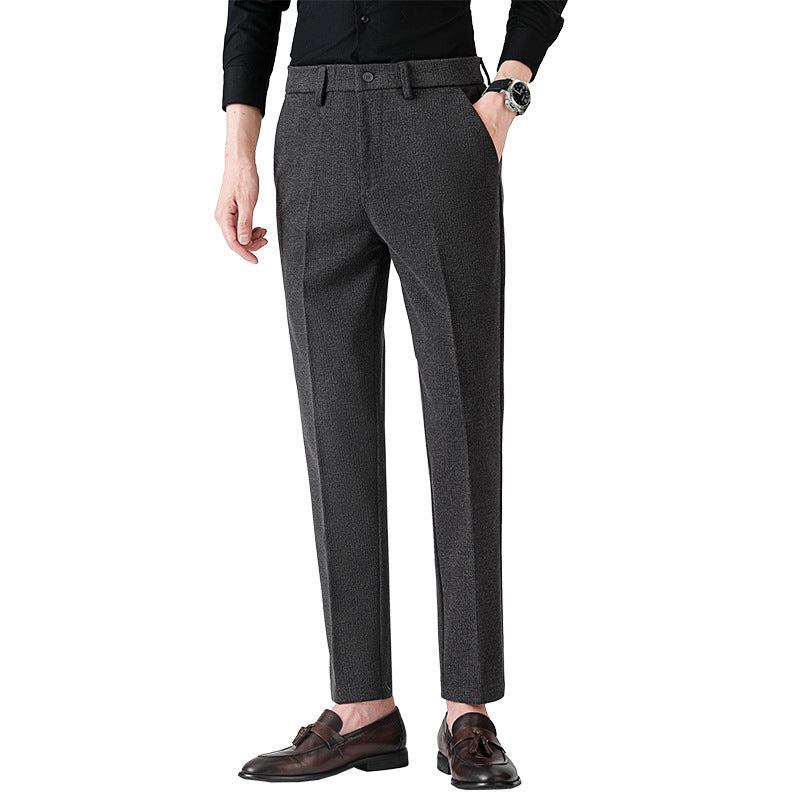UrbanStoff | Wollmix Stretch Anzughose