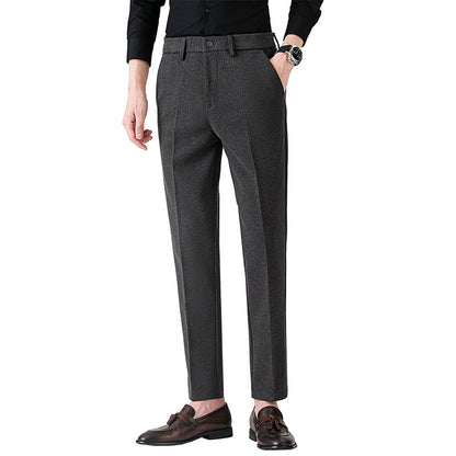UrbanStoff | Wollmix Stretch Anzughose