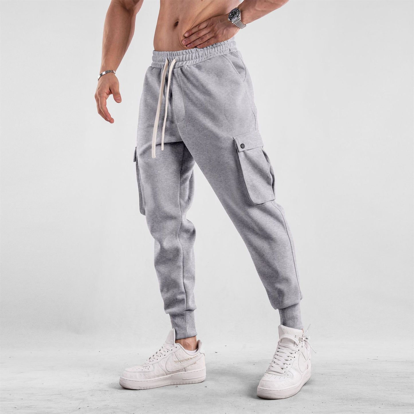 UrbanStoff | Baumwoll Cargohose Herren