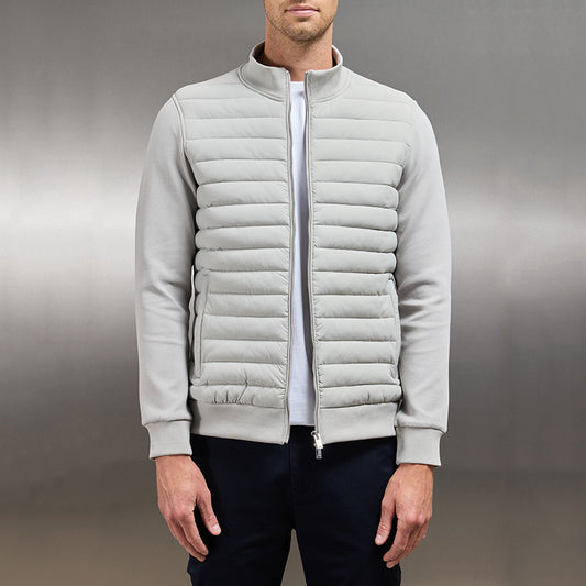 Leichte Stehkragenjacke