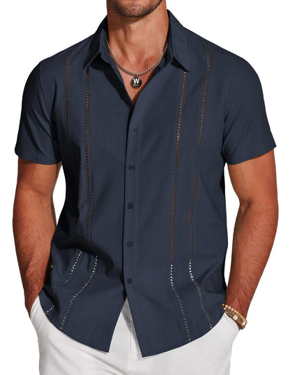 Kurzarmhemd im Hawaii-Stil