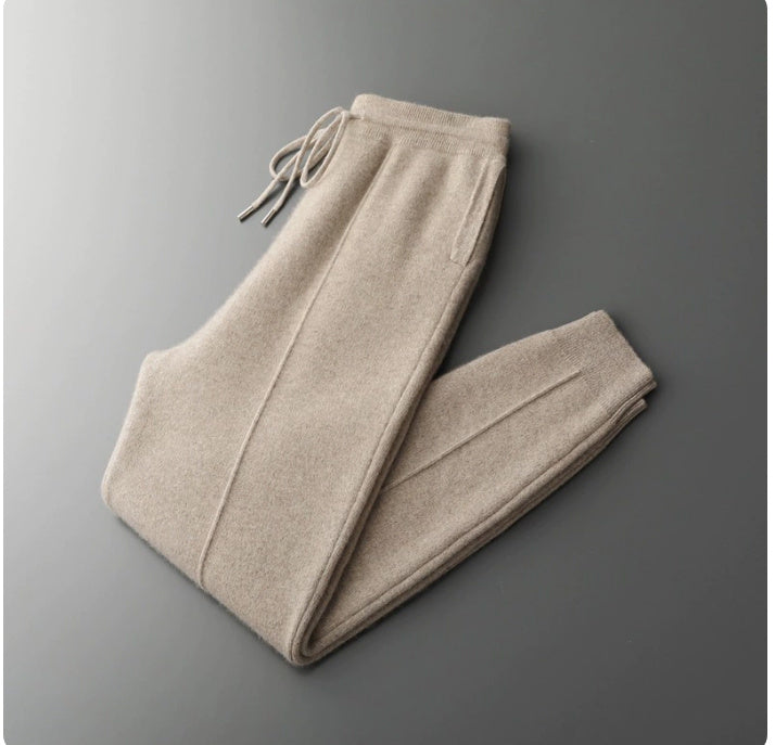 UrbanStoff | Herren Wollhose mit Geradem Bein