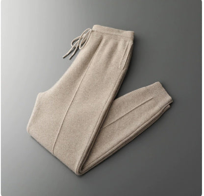 UrbanStoff | Herren Wollhose mit Geradem Bein