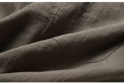 Herren Leinen Freizeithose