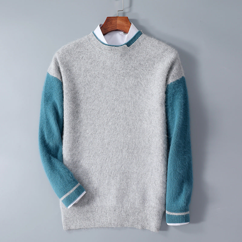 UrbanStoff | Warmer Strickpullover Rundhals