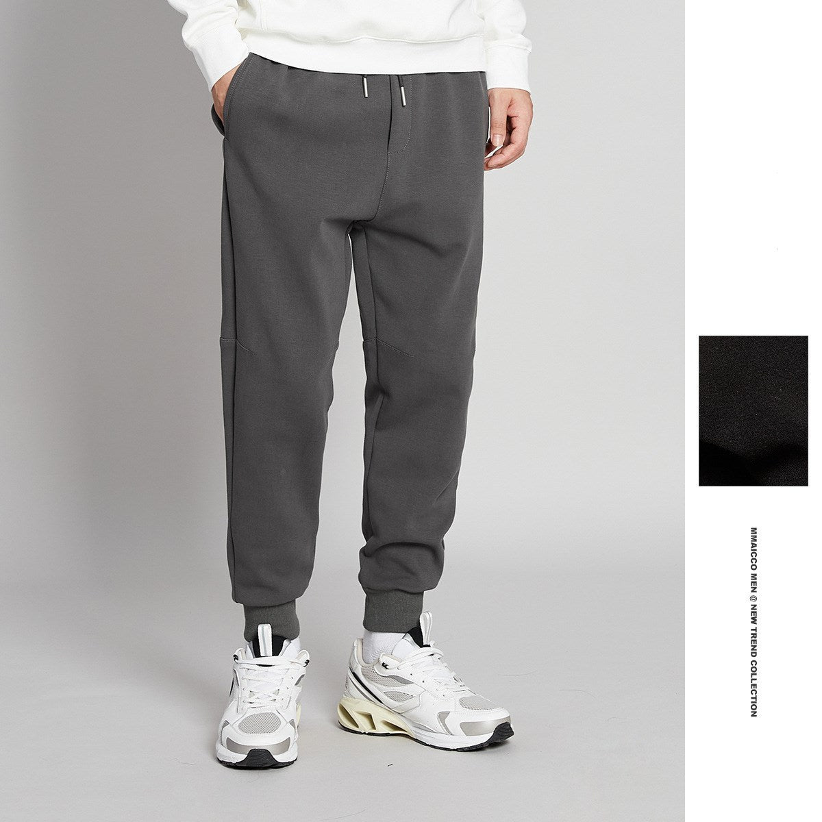 UrbanStoff | Baumwoll-Mix Loose Pencil Pants