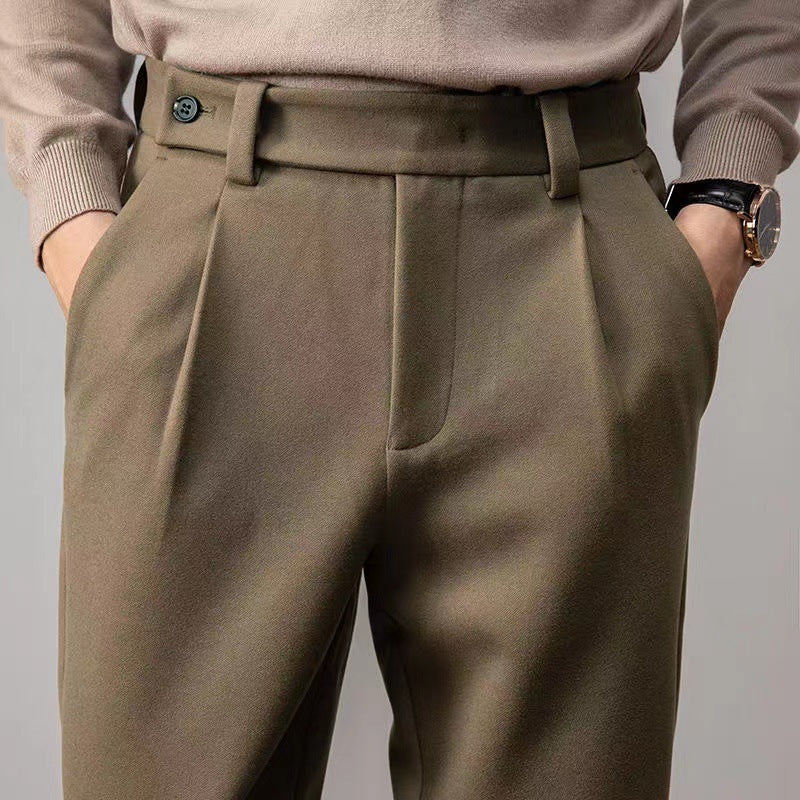 Gefütterte Gerade Hose