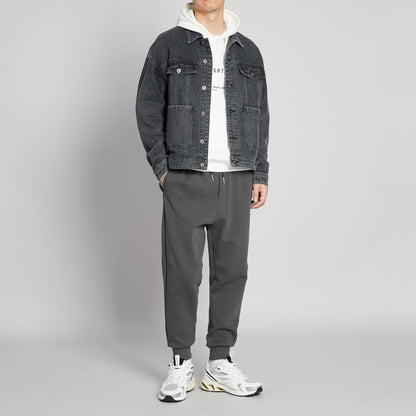 UrbanStoff | Baumwoll-Mix Loose Pencil Pants