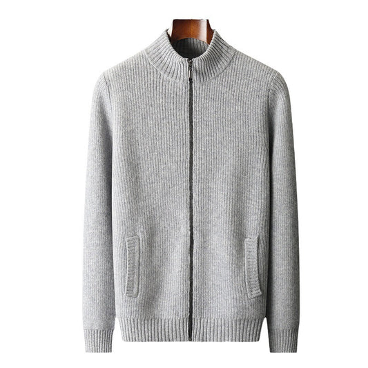 Herren Strickjacke aus Wolle