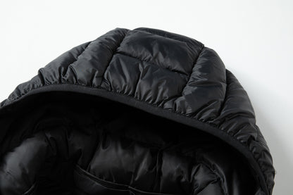 UrbanStoff | Wattierte Jacke mit Kapuze