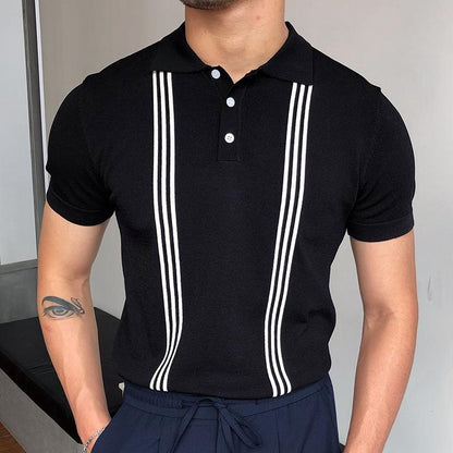 UrbanStoff | Leichtes Streifen T-Shirt