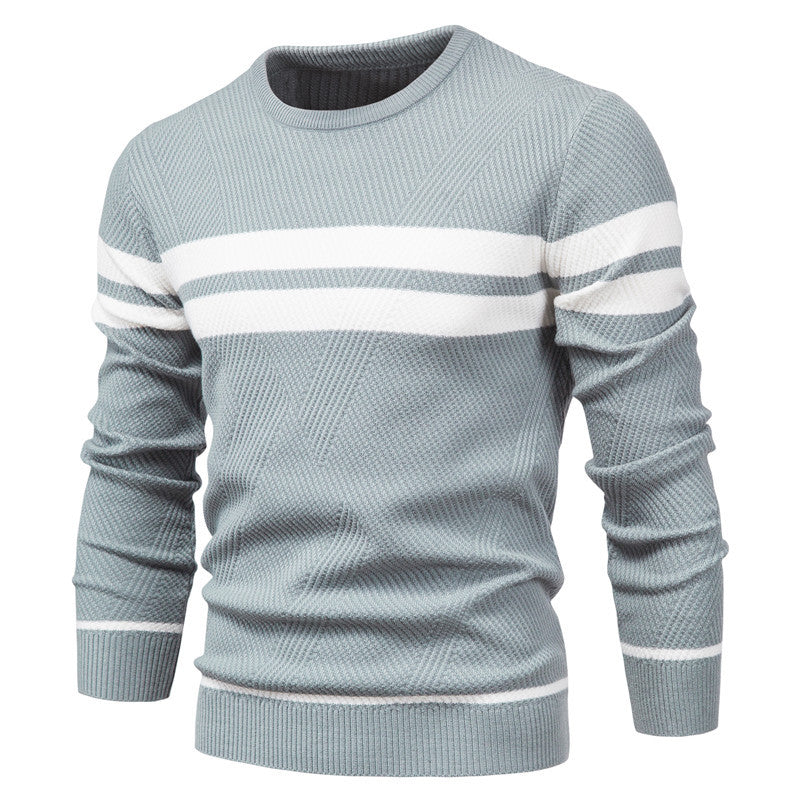 Herren Streifenpullover