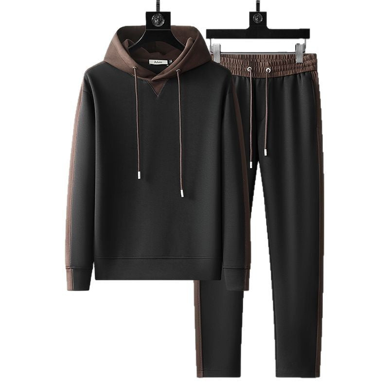 UrbanStoff | Patchwork Hoodie Jogginganzug Herren
