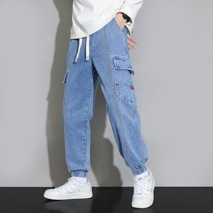 Retro Cargo Jeans Jogginghose