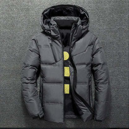 Warme Herren Kapuzenjacke