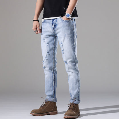 UrbanStoff | Slim-Fit Ripped-Jeans