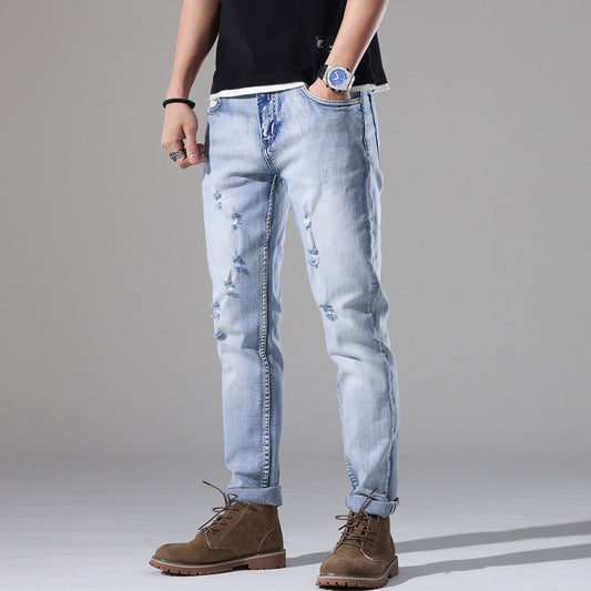 UrbanStoff | Slim-Fit Ripped-Jeans