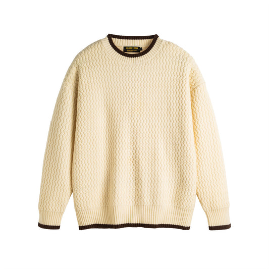 Herren Strickpullover Rundhals