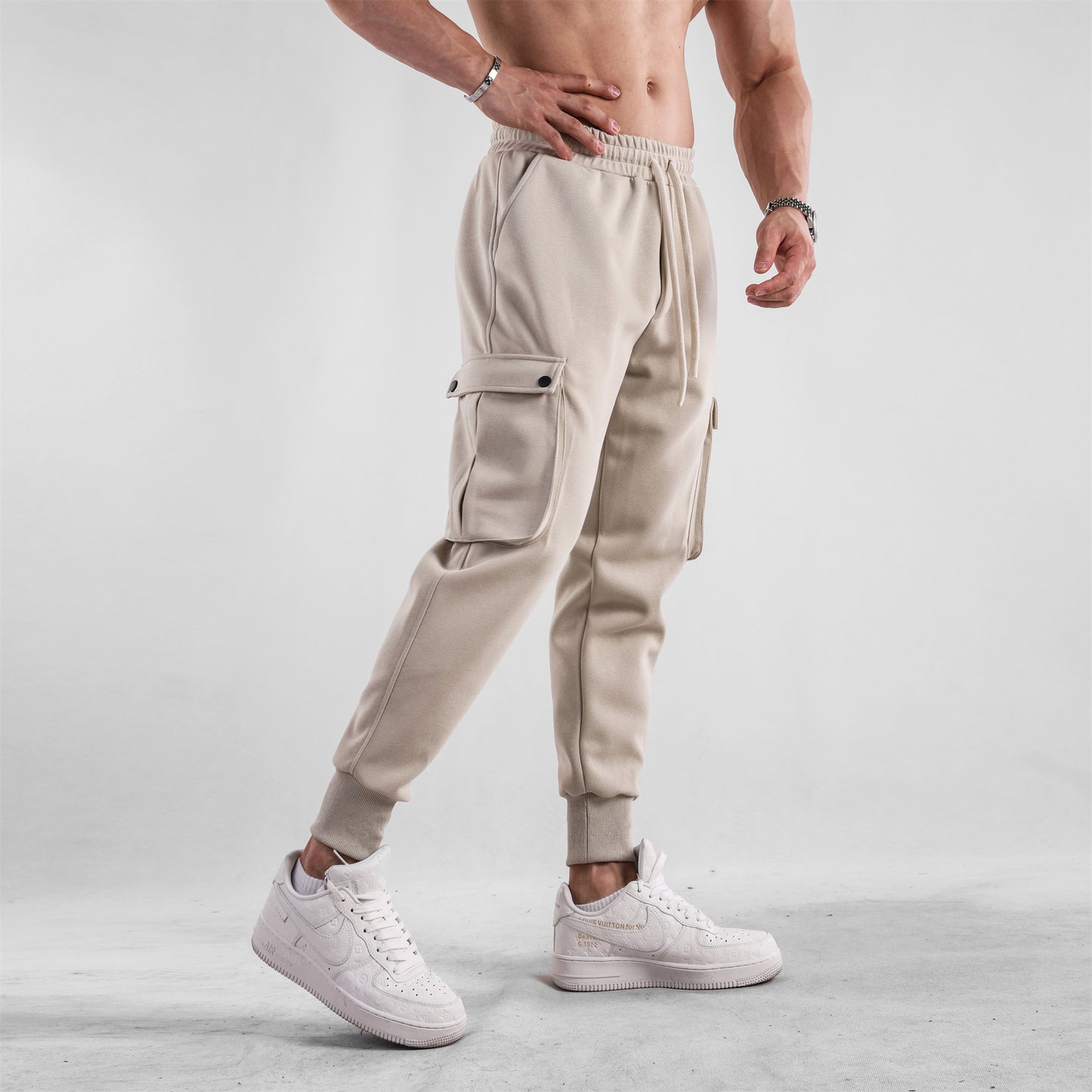UrbanStoff | Baumwoll Cargohose Herren