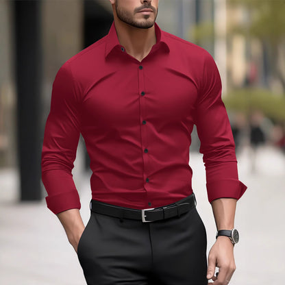 UrbanStoff | Langarm Business Casual Hemd