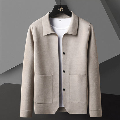 UrbanStoff | Herren Slim Fit Mantel – Vielseitiger Freizeit-Look