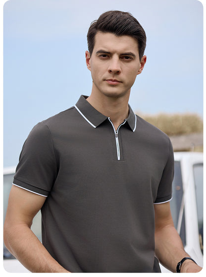 Casual Kurzarm-Poloshirt