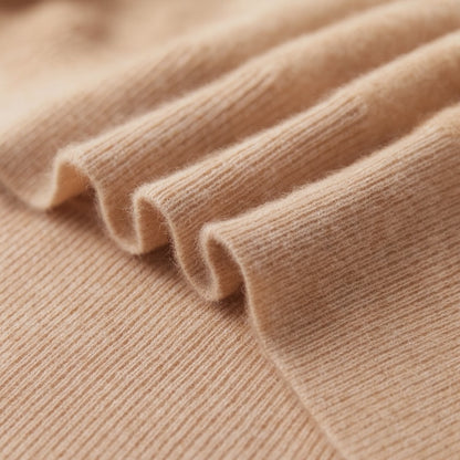 Strickpolo mit Reißverschluss