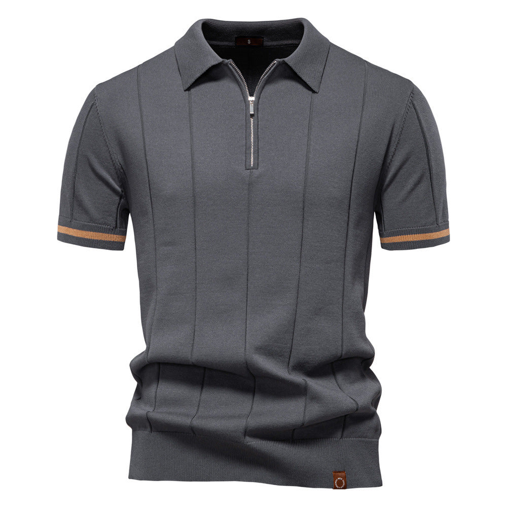 Herren Woll-Poloshirt