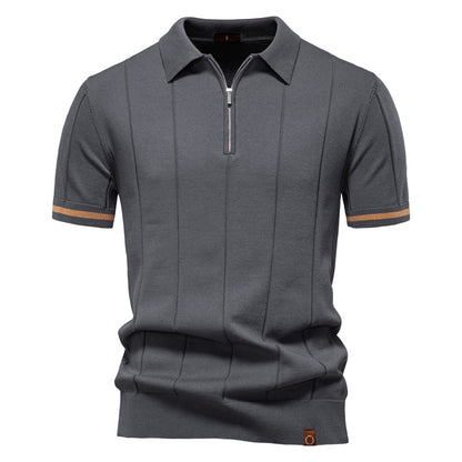 Herren Woll-Poloshirt