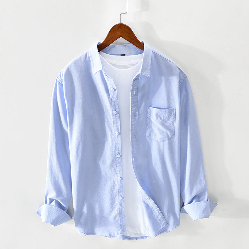 UrbanStoff | Baumwollhemd Langarm