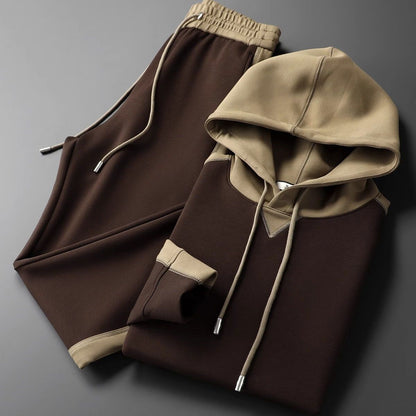 UrbanStoff | Patchwork Hoodie Jogginganzug Herren